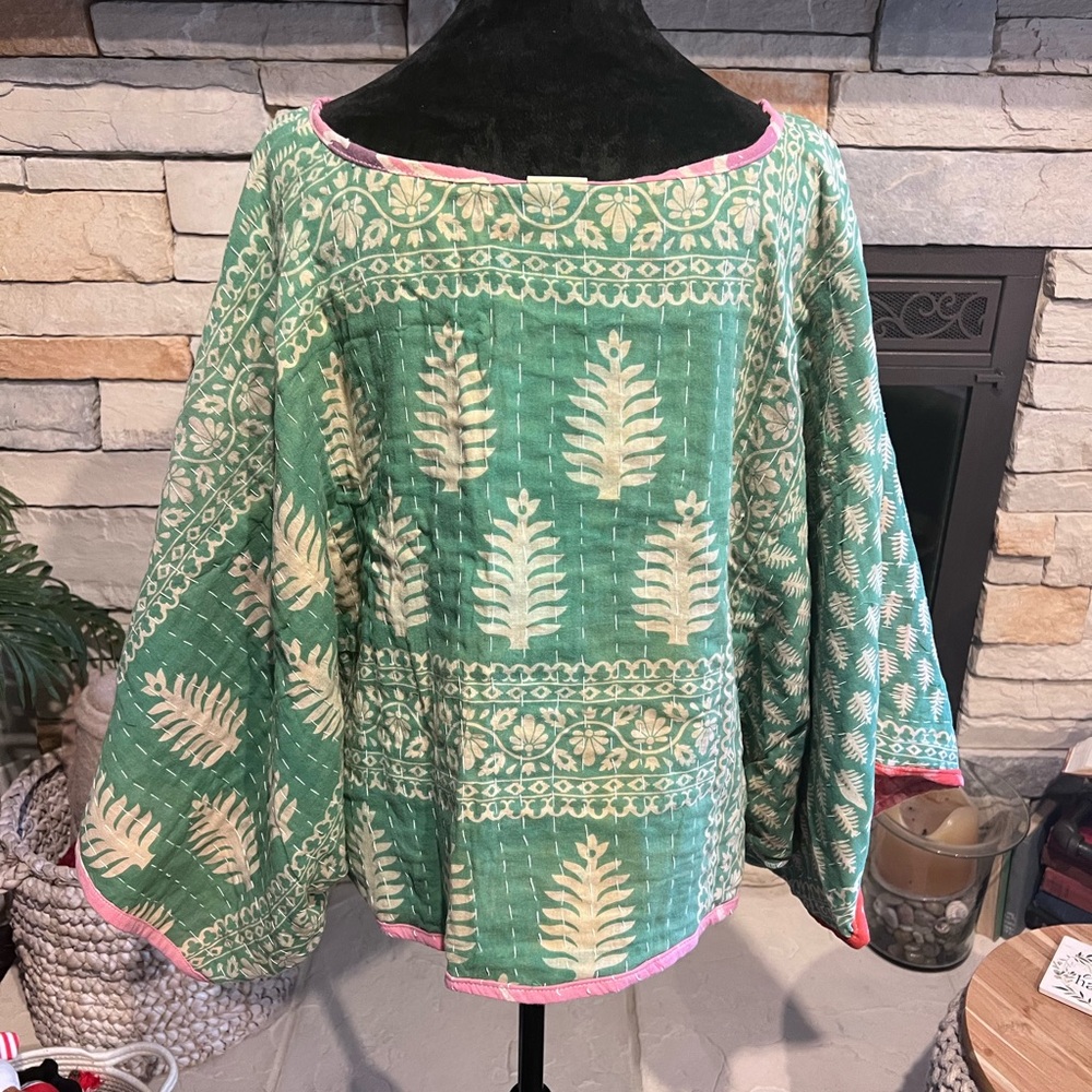 Kantha Reversible Top - Picture 6 of 8